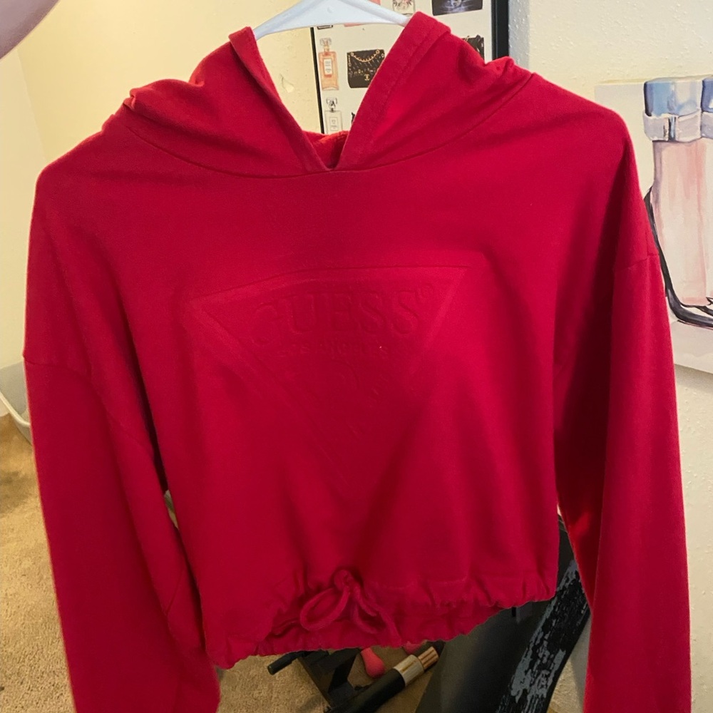 Guess Red Hoodie